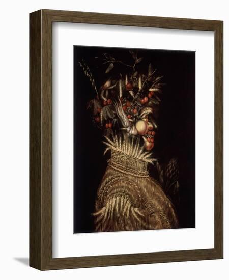 Summer, 16th Century-Giuseppe Arcimboldo-Framed Giclee Print