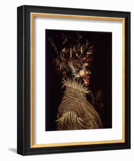 Summer, 16th Century-Giuseppe Arcimboldo-Framed Giclee Print