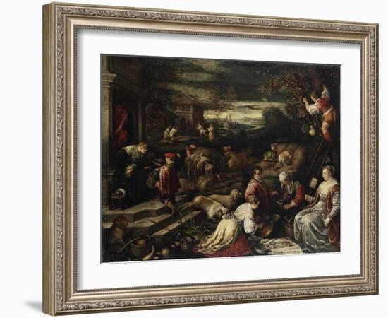 Summer, 16th Century-Francesco Bassano-Framed Giclee Print