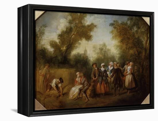 Summer, 1738-Nicolas Lancret-Framed Premier Image Canvas