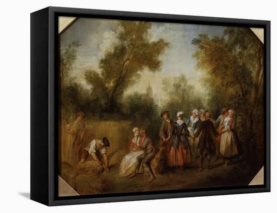 Summer, 1738-Nicolas Lancret-Framed Premier Image Canvas