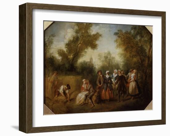 Summer, 1738-Nicolas Lancret-Framed Giclee Print