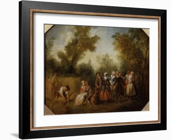 Summer, 1738-Nicolas Lancret-Framed Giclee Print