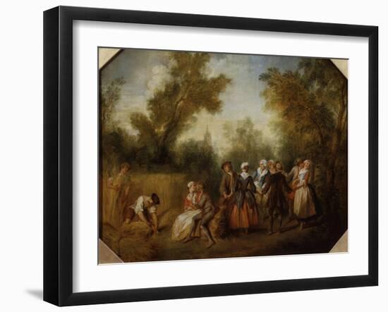 Summer, 1738-Nicolas Lancret-Framed Giclee Print