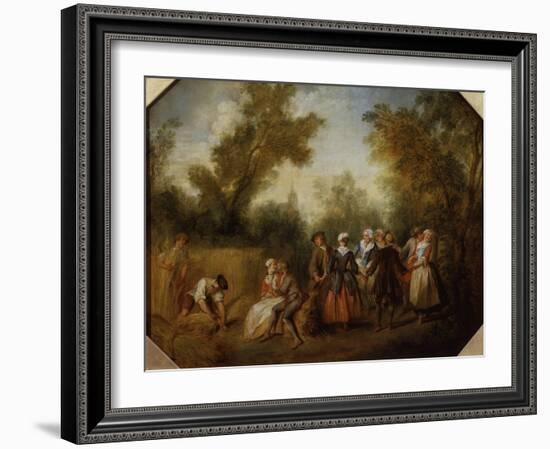 Summer, 1738-Nicolas Lancret-Framed Giclee Print