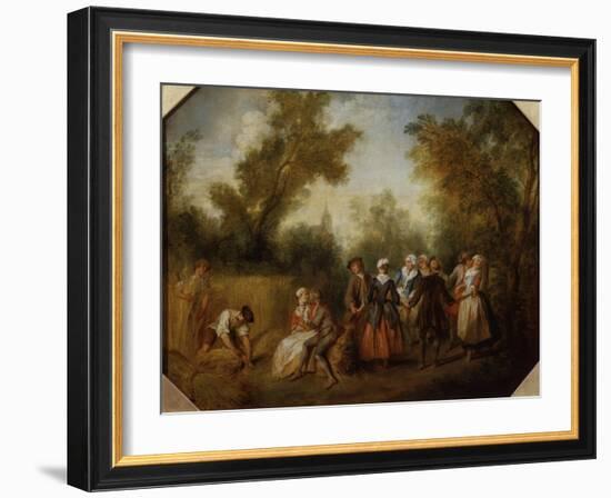 Summer, 1738-Nicolas Lancret-Framed Giclee Print