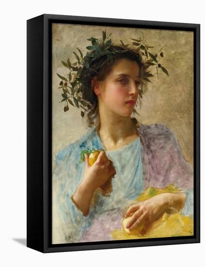 Summer, 1880 (Oil on Canvas)-William-Adolphe Bouguereau-Framed Premier Image Canvas