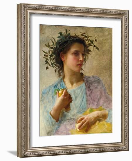 Summer, 1880 (Oil on Canvas)-William-Adolphe Bouguereau-Framed Giclee Print