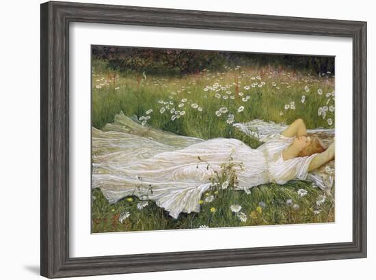 Summer, 1895-Walter Crane-Framed Giclee Print