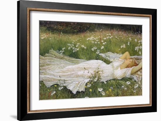 Summer, 1895-Walter Crane-Framed Giclee Print