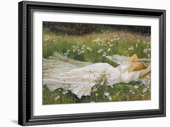 Summer, 1895-Walter Crane-Framed Giclee Print