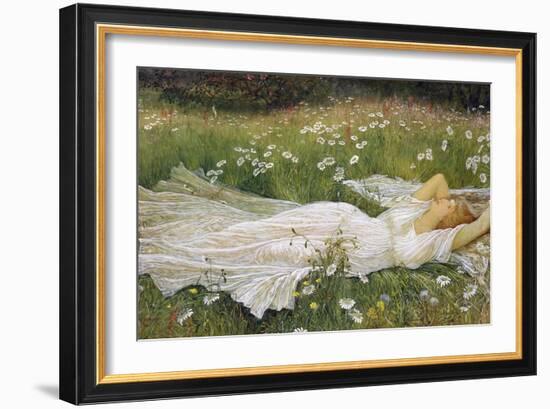 Summer, 1895-Walter Crane-Framed Giclee Print