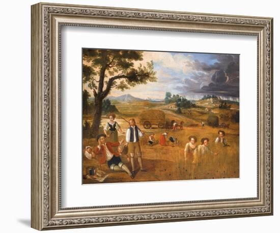 Summer, 18th Century French School-null-Framed Premium Giclee Print