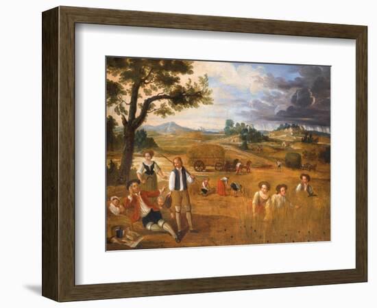 Summer, 18th Century French School-null-Framed Premium Giclee Print