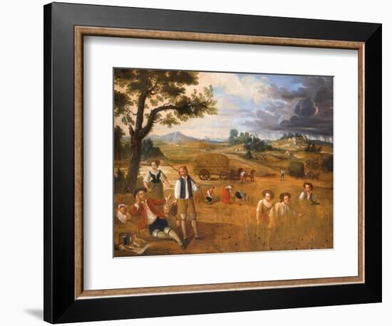 Summer, 18th Century French School-null-Framed Premium Giclee Print