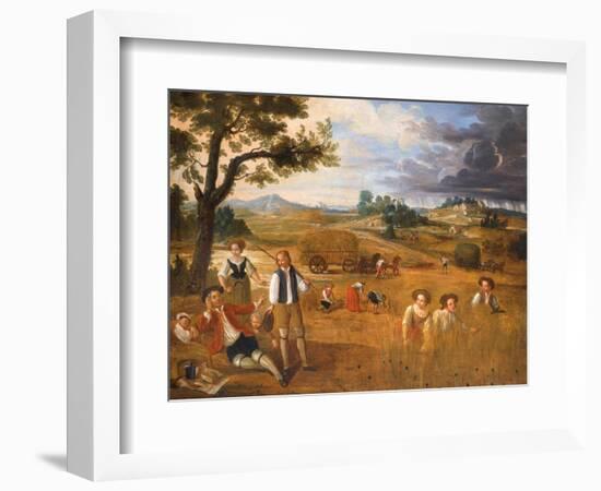 Summer, 18th Century French School-null-Framed Premium Giclee Print