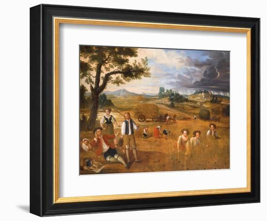 Summer, 18th Century French School-null-Framed Premium Giclee Print