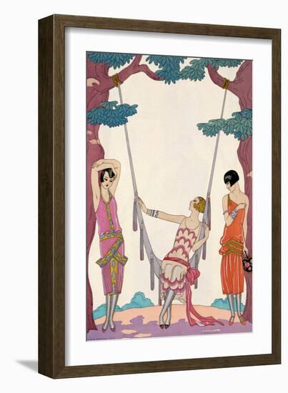 'Summer', 1925-Georges Barbier-Framed Giclee Print