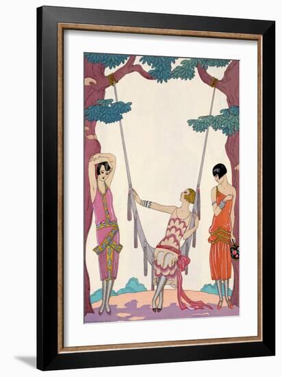 'Summer', 1925-Georges Barbier-Framed Giclee Print