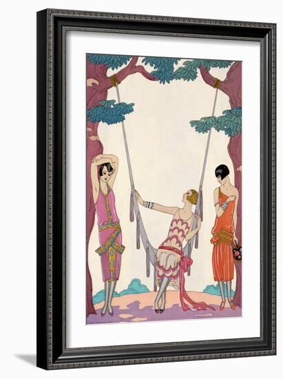 'Summer', 1925-Georges Barbier-Framed Giclee Print
