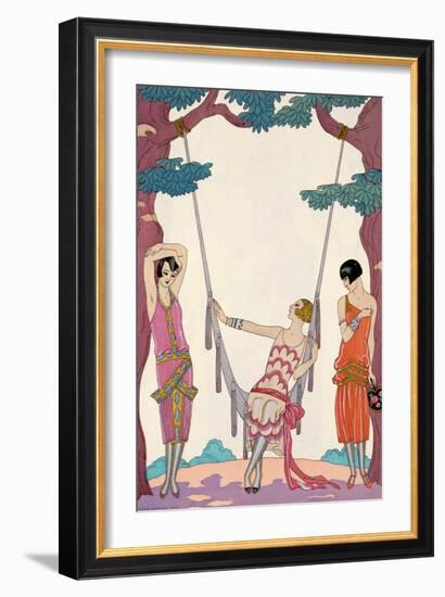 'Summer', 1925-Georges Barbier-Framed Giclee Print