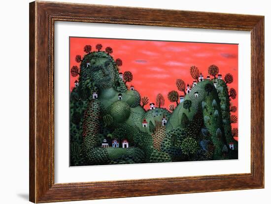 Summer, 1981-Tamas Galambos-Framed Giclee Print