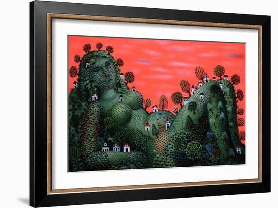 Summer, 1981-Tamas Galambos-Framed Giclee Print