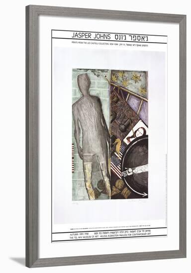 Summer (1987)-Jasper Johns-Framed Art Print