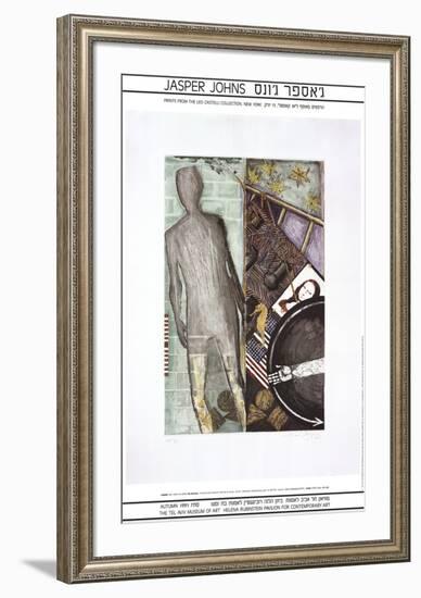 Summer (1987)-Jasper Johns-Framed Art Print