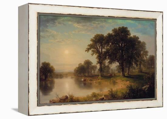 Summer Afternoon, 1865-Asher Brown Durand-Framed Premier Image Canvas