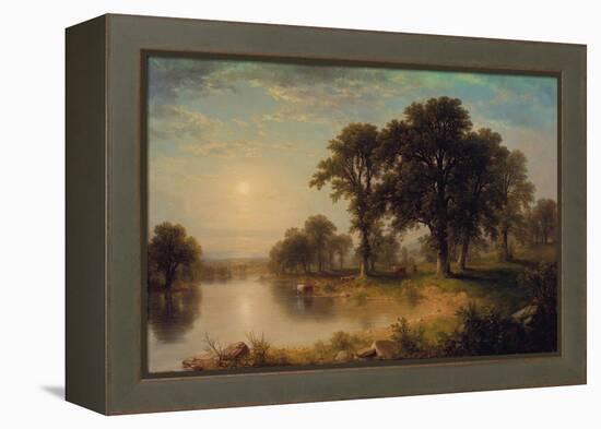 Summer Afternoon, 1865-Asher Brown Durand-Framed Premier Image Canvas