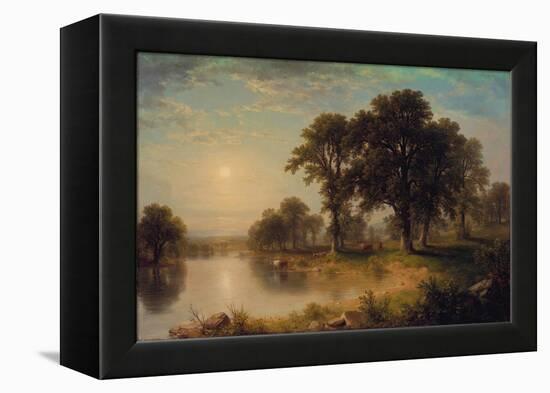 Summer Afternoon, 1865-Asher Brown Durand-Framed Premier Image Canvas