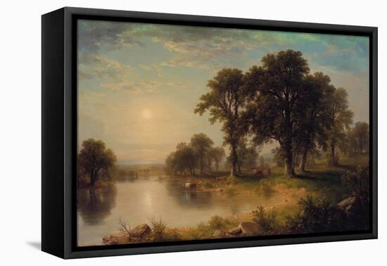 Summer Afternoon, 1865-Asher Brown Durand-Framed Premier Image Canvas