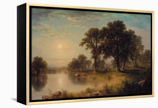 Summer Afternoon, 1865-Asher Brown Durand-Framed Premier Image Canvas