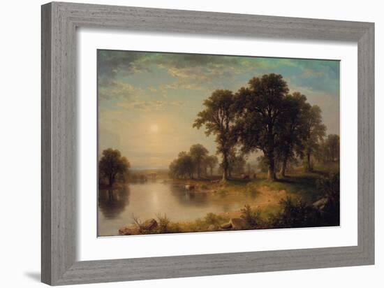 Summer Afternoon, 1865-Asher Brown Durand-Framed Giclee Print