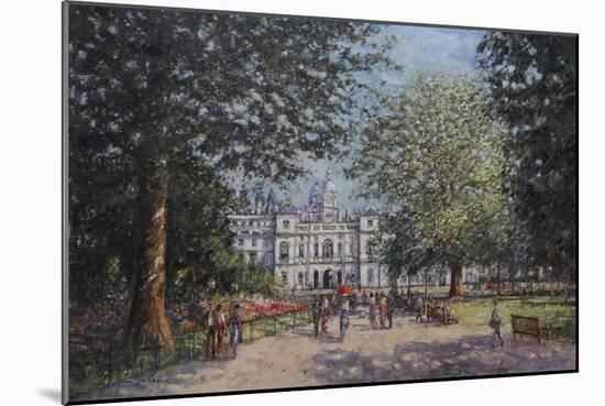 Summer Afternoon, St James's Park London-John Sutton-Mounted Giclee Print