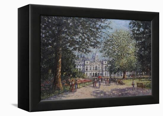 Summer Afternoon, St James's Park London-John Sutton-Framed Premier Image Canvas