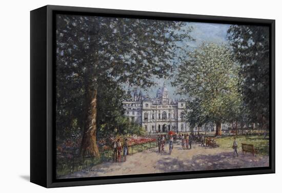 Summer Afternoon, St James's Park London-John Sutton-Framed Premier Image Canvas