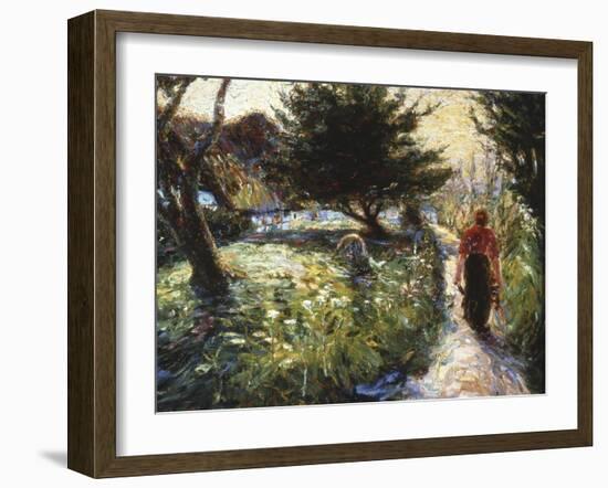 Summer Afternoon-Emil Nolde-Framed Art Print