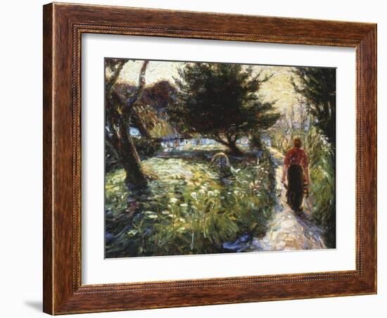 Summer Afternoon-Emil Nolde-Framed Art Print