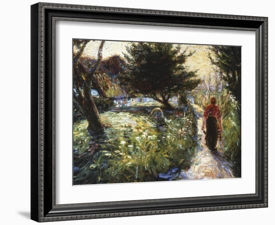 Summer Afternoon-Emil Nolde-Framed Art Print