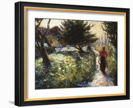 Summer Afternoon-Emil Nolde-Framed Art Print