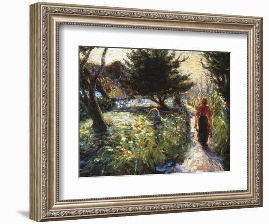 Summer Afternoon-Emil Nolde-Framed Art Print