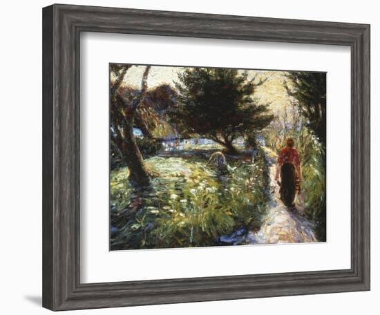 Summer Afternoon-Emil Nolde-Framed Art Print