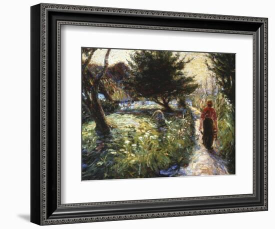 Summer Afternoon-Emil Nolde-Framed Art Print