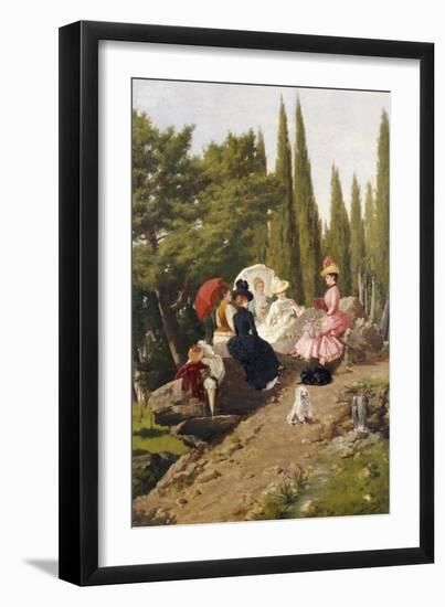 Summer Afternoon-Ignace Spiridon-Framed Giclee Print