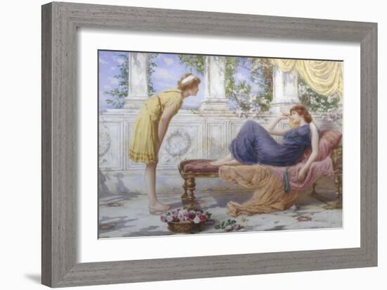 Summer Afternoon-Henry Ryland-Framed Giclee Print