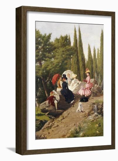 Summer Afternoon-Ignace Spiridon-Framed Giclee Print