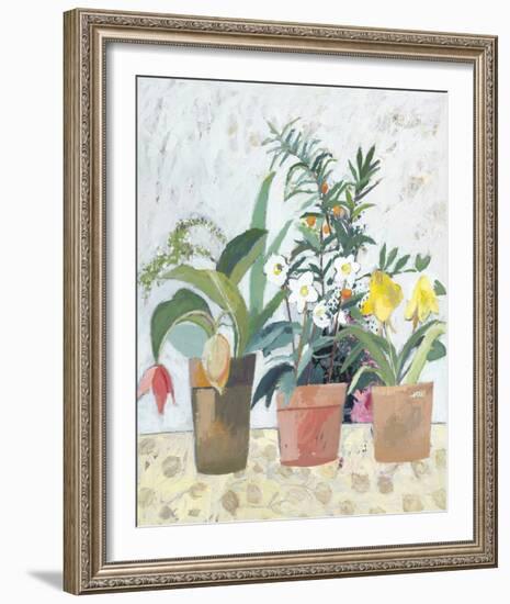 Summer Arrangement-Charlotte Hardy-Framed Giclee Print