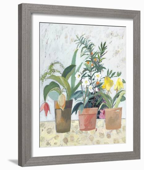 Summer Arrangement-Charlotte Hardy-Framed Giclee Print